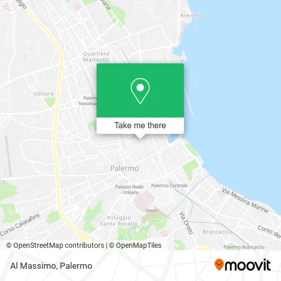 Al Massimo map