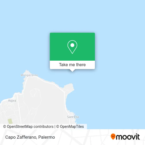 Capo Zafferano map
