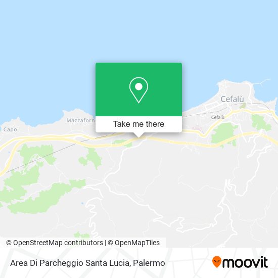 Area Di Parcheggio Santa Lucia map