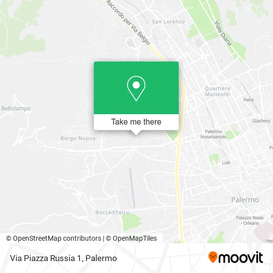 Via Piazza Russia 1 map