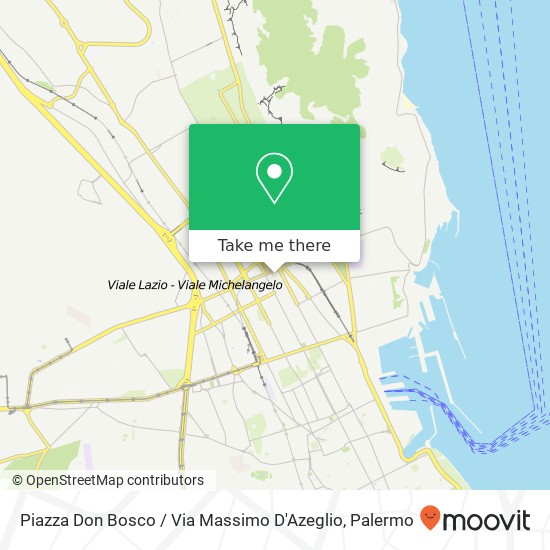 Piazza Don Bosco / Via Massimo D'Azeglio map