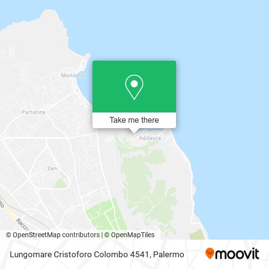 Lungomare Cristoforo Colombo  4541 map