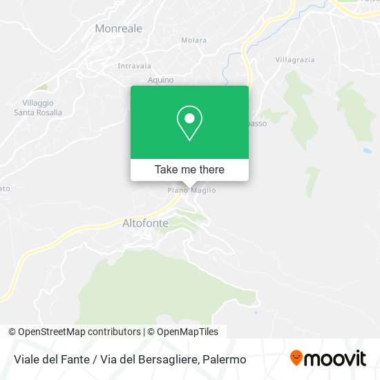 Viale del Fante / Via del Bersagliere map