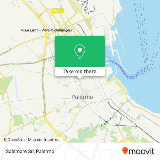 Solemare Srl map