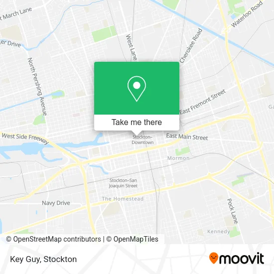 Key Guy map