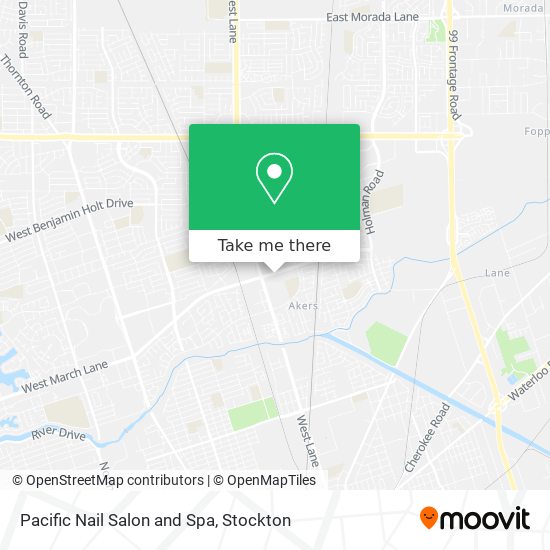 How To Get To Pacific Nail Salon And Spa In Stockton By Bus
