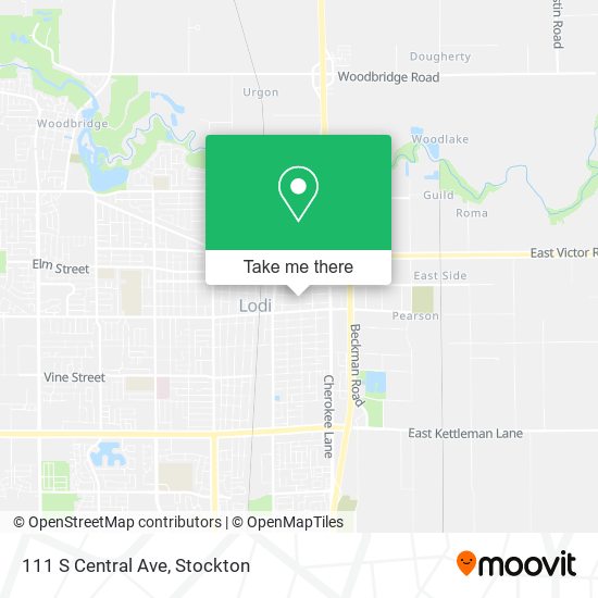 111 S Central Ave map