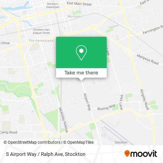 S Airport Way / Ralph Ave map