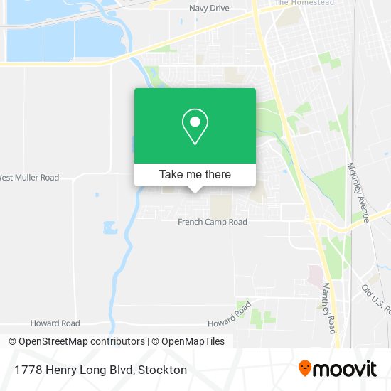 Mapa de 1778 Henry Long Blvd