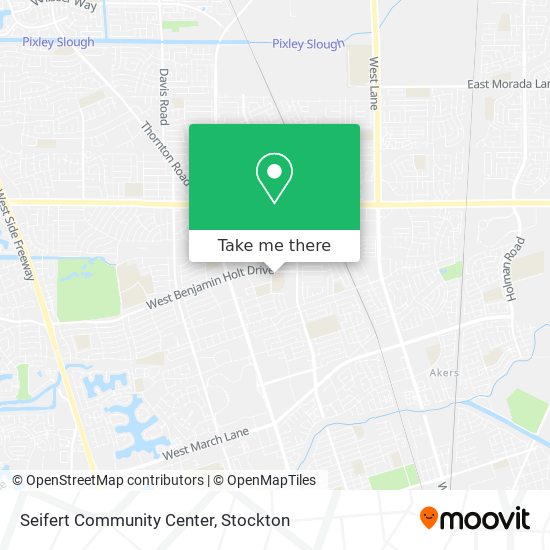 Seifert Community Center map