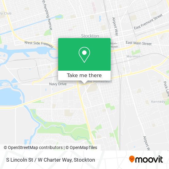 S Lincoln St / W Charter Way map
