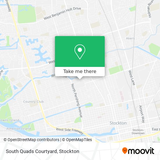 South Quads Courtyard map
