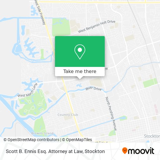 Mapa de Scott B. Ennis Esq. Attorney at Law