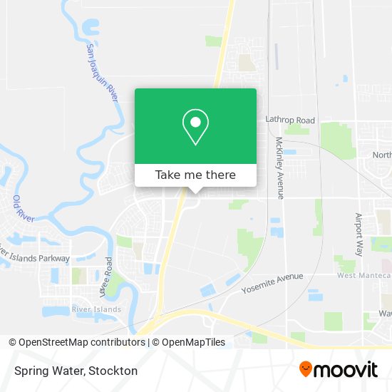 Mapa de Spring Water