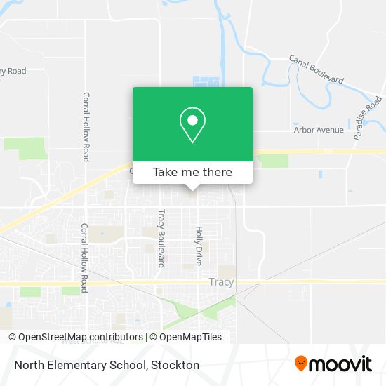 North Elementary School map
