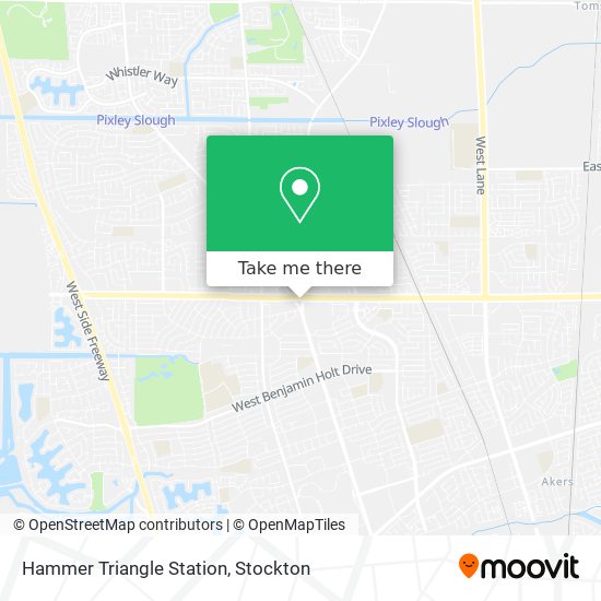 Hammer Triangle Station map