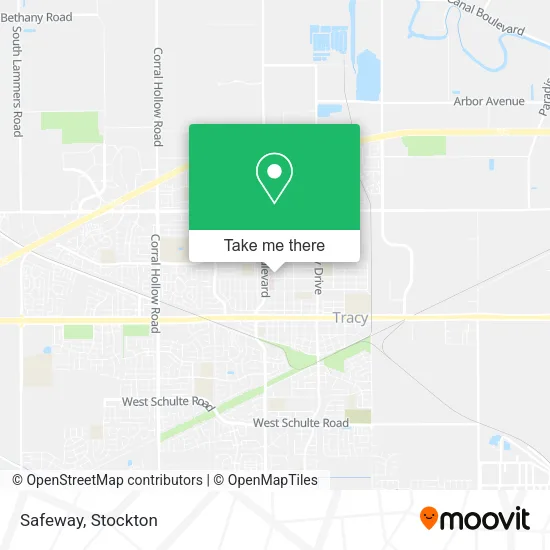 Safeway map