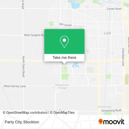 Party City map
