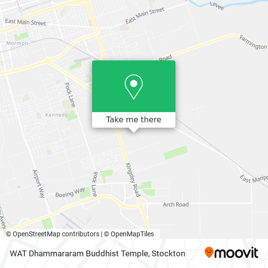 Mapa de WAT Dhammararam Buddhist Temple