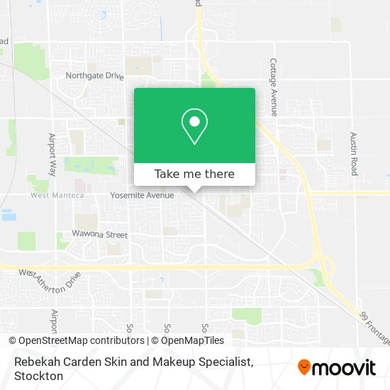 Mapa de Rebekah Carden Skin and Makeup Specialist