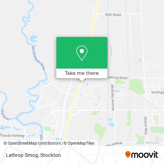 Mapa de Lathrop Smog