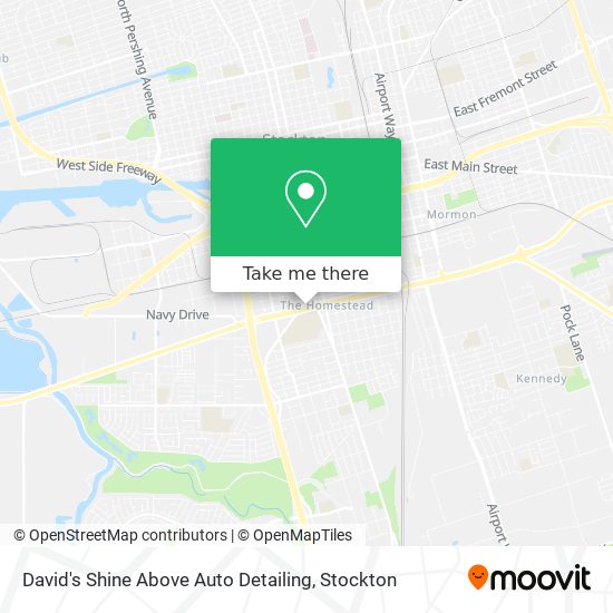 Mapa de David's Shine Above Auto Detailing