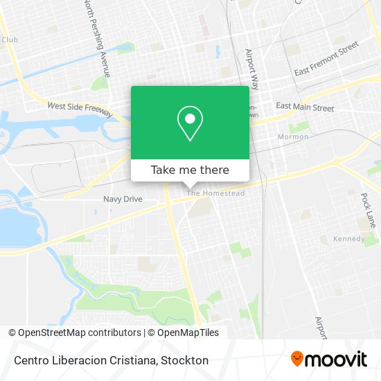 Mapa de Centro Liberacion Cristiana