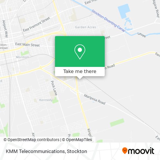 KMM Telecommunications map