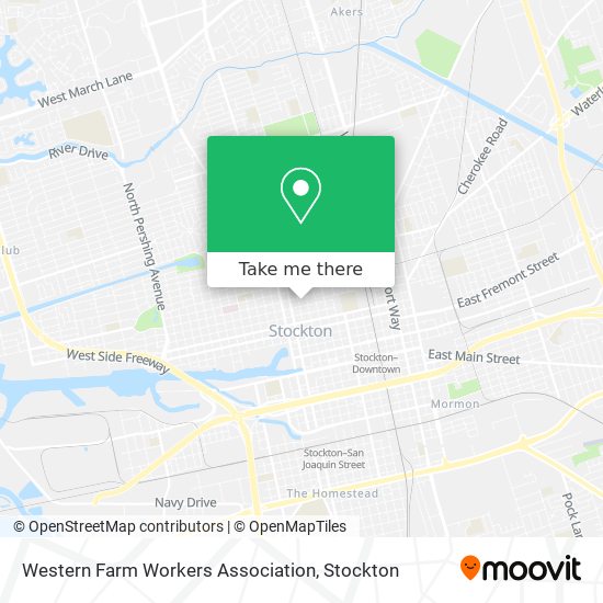 Western Farm Workers Association map