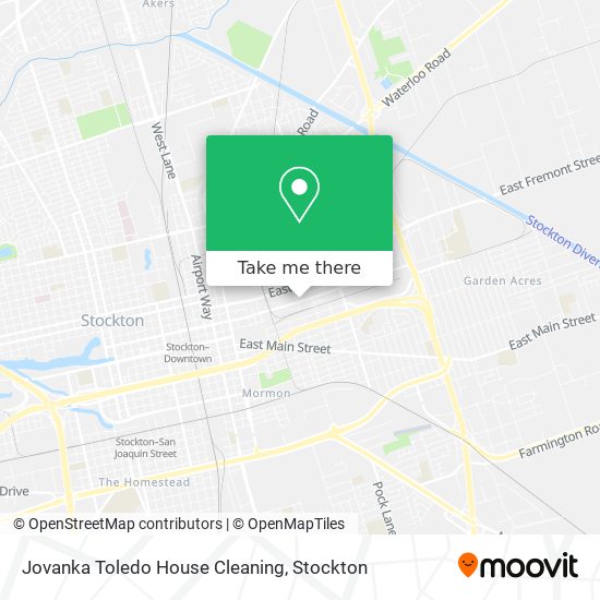 Mapa de Jovanka Toledo House Cleaning
