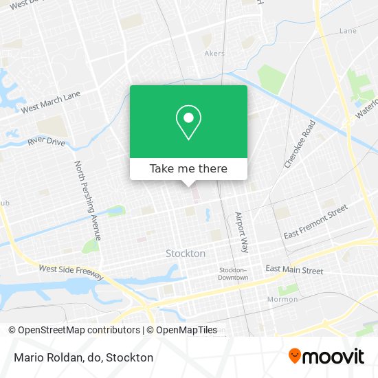 Mapa de Mario Roldan, do
