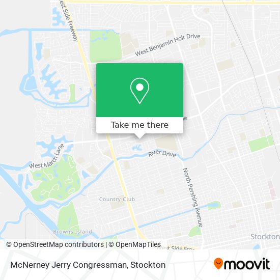 Mapa de McNerney Jerry Congressman
