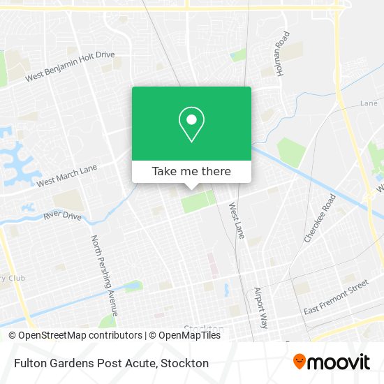 Mapa de Fulton Gardens Post Acute