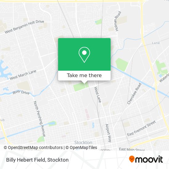 Billy Hebert Field map