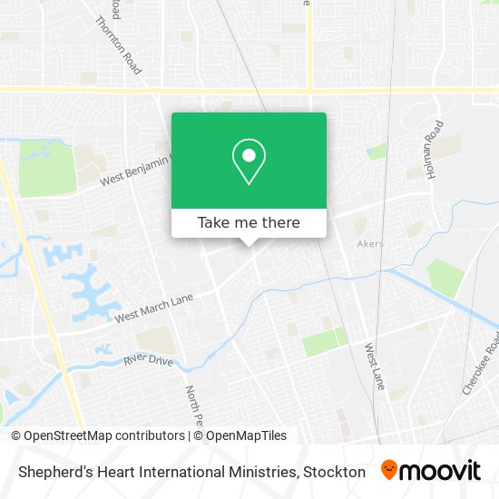 Shepherd's Heart International Ministries map
