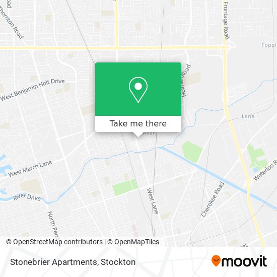 Stonebrier Apartments map