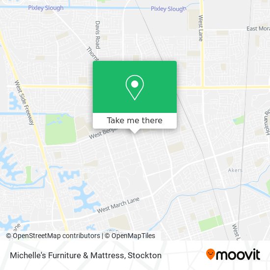 Mapa de Michelle's Furniture & Mattress