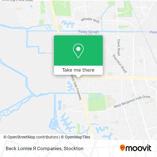 Beck Lonnie R Companies map
