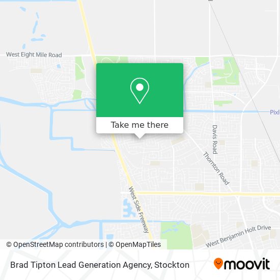 Brad Tipton Lead Generation Agency map