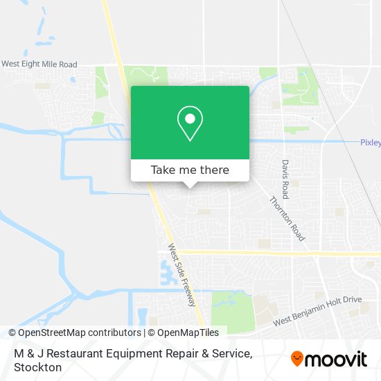 M & J Restaurant Equipment Repair & Service map