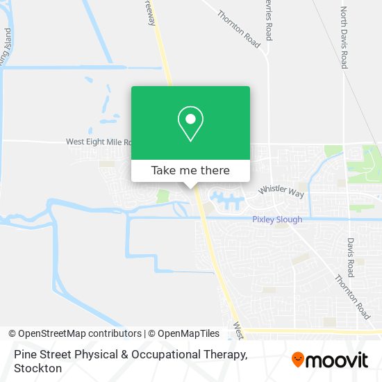 Mapa de Pine Street Physical & Occupational Therapy