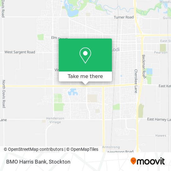 BMO Harris Bank map