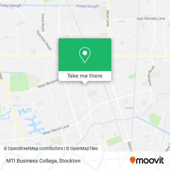 MTI Business College map