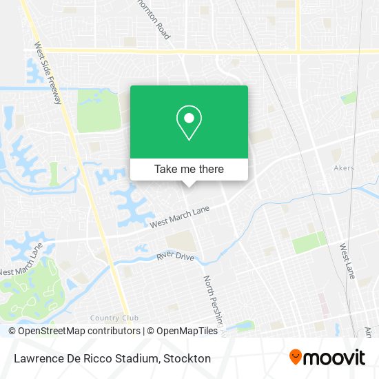 Mapa de Lawrence De Ricco Stadium