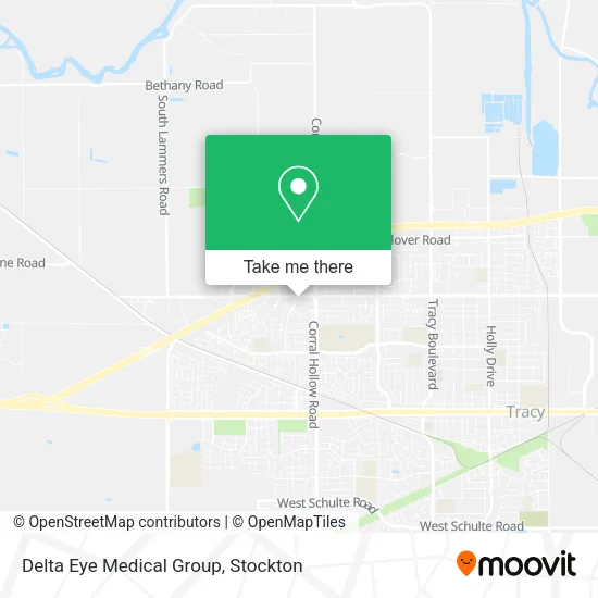Delta Eye Medical Group map