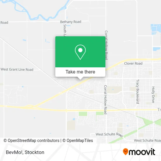 BevMo! map