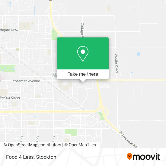 Food 4 Less map