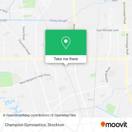 Champion Gymnastics map