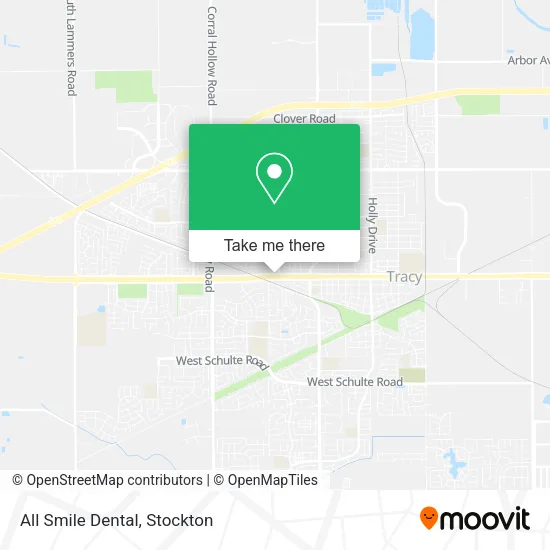 All Smile Dental map