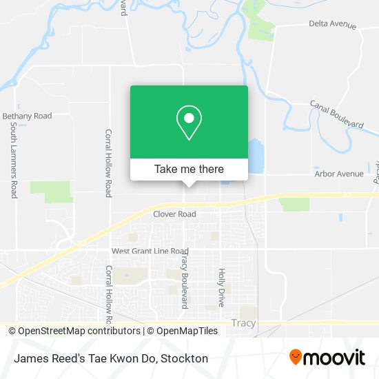 Mapa de James Reed's Tae Kwon Do